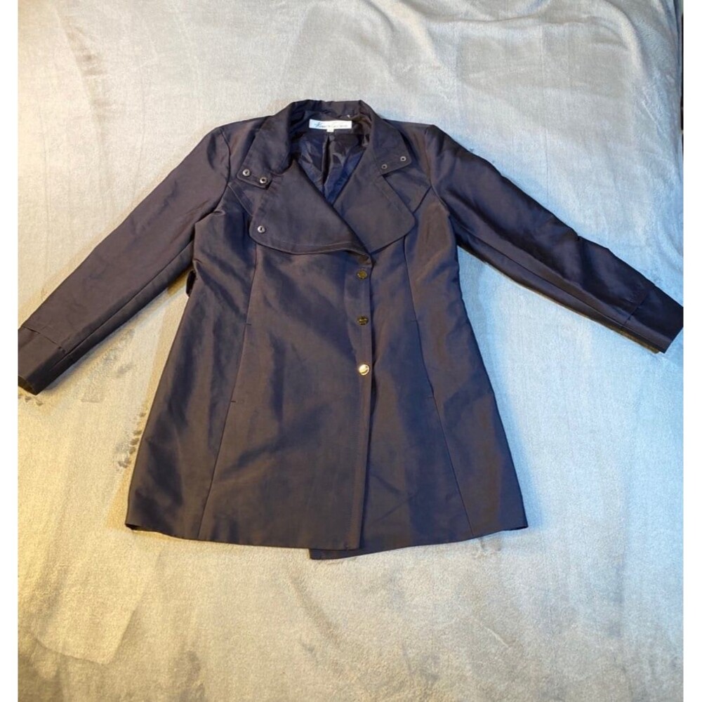 Kenneth Cole, Windbreaker, Rain, Jacket, Navy Size Large
